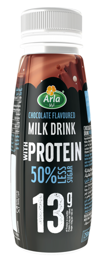 Chocolate Flavored Milk Drink 50% Less Sugar 250ML