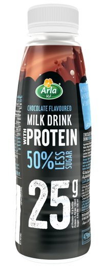 Chocolate Flavored Milk drink 50% Less Sugar 479ML