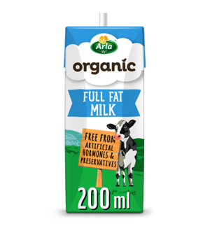 Arla Organic Full fat 200ml