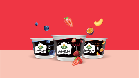 زبادي غني بالبروتين