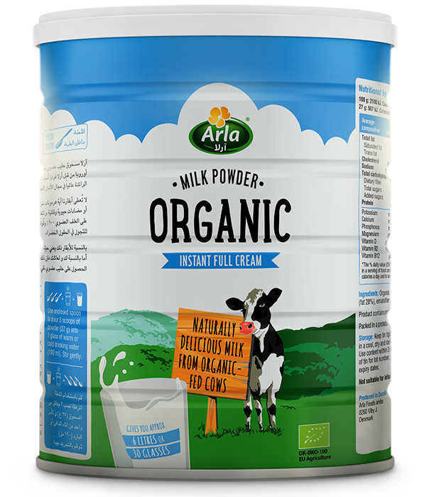 Arla Organic Milk Powder 380g | Arla Foods