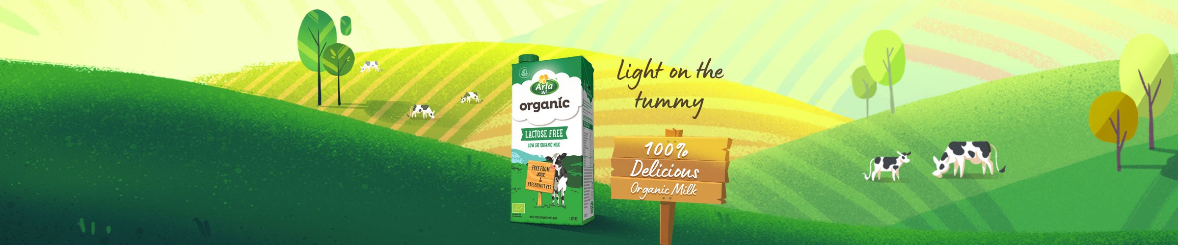 Organic Lactose Free Milk | Arla Foods