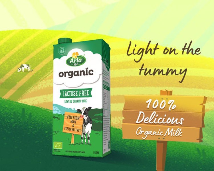 Organic Lactose Free Milk | Arla Foods