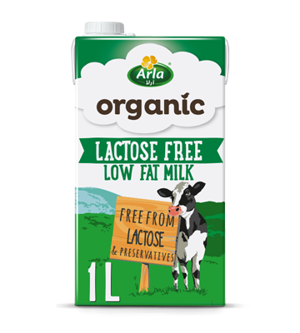 Arla Organic Lactose Free Milk 1L