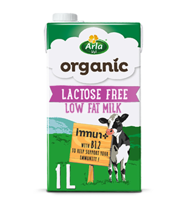 Arla Organic Lactose Free Milk (KSA) 1L Arla Foods