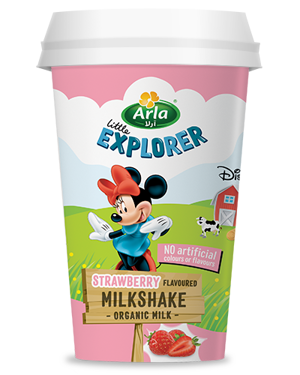 Little Explorer Strawberry Milkshake 180ml