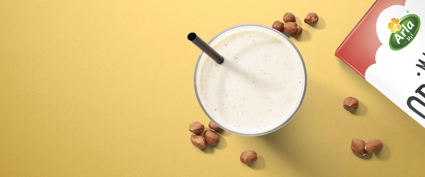 Hazelnut milk smoothie | Arla Foods