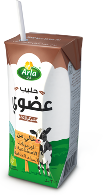 حليب آرلا العضوي شوكولاته 200ml