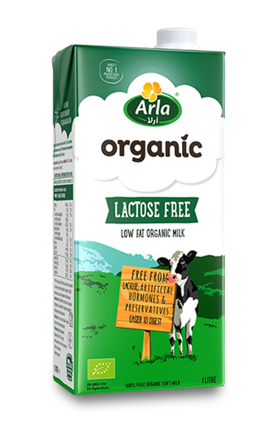 حليب آرلا العضوي الحليب الخالي من اللاكتوز 1l آرلا للأغذية لمنتجات الالبان توفر لكم الخيرات الطبيعية كل يوم