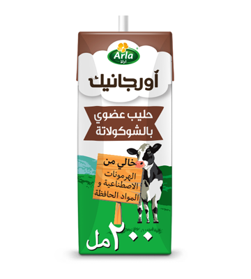 حليب آرلا العضوي شوكولاته 200ml