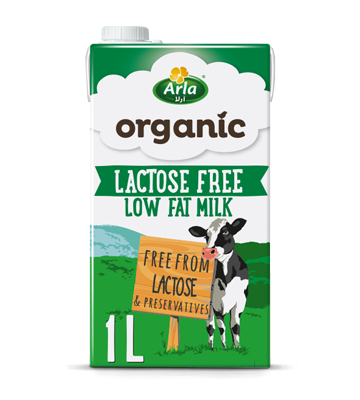 Arla Organic Lactose Free Milk 1L